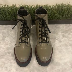 Cool Planet by Steve Madden Patent Platform Boot